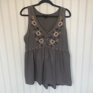 Torrid flowy tank top